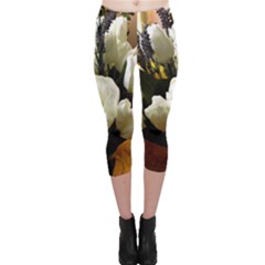 Tulips 1 3 Capri Leggings  by bestdesignintheworld