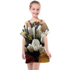 Tulips 1 3 Kids  One Piece Chiffon Dress by bestdesignintheworld