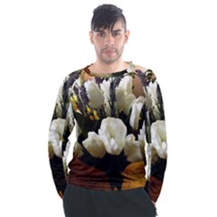 Tulips 1 3 Men s Long Sleeve Raglan Tee