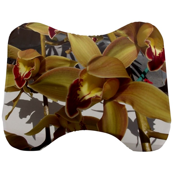 Orchids  1 1 Head Support Cushion