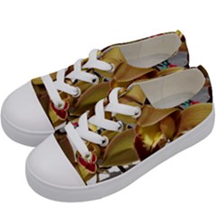 Orchids  1 1 Kids  Low Top Canvas Sneakers by bestdesignintheworld