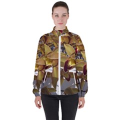 Orchids  1 1 Women s High Neck Windbreaker by bestdesignintheworld