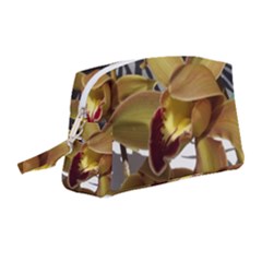 Orchids  1 1 Wristlet Pouch Bag (medium) by bestdesignintheworld