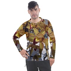 Orchids  1 1 Men s Pique Long Sleeve Tee