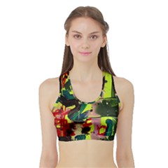 Deep Soul 1 1 Sports Bra With Border by bestdesignintheworld