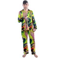 Deep Soul 1 1 Men s Satin Pajamas Long Pants Set by bestdesignintheworld