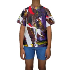 Wildfire 1 1 Kids  Short Sleeve Swimwear by bestdesignintheworld