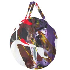 Wildfire 1 1 Giant Round Zipper Tote by bestdesignintheworld