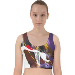 Wildfire 1 1 Velvet Racer Back Crop Top by bestdesignintheworld