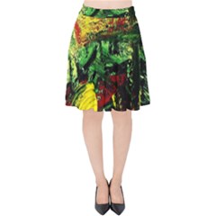 Revelation 1 2 Velvet High Waist Skirt by bestdesignintheworld