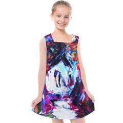 Funny House 1 1 Kids  Cross Back Dress by bestdesignintheworld