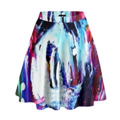 Funny House 1 1 High Waist Skirt by bestdesignintheworld