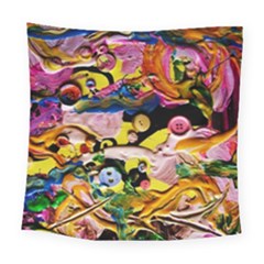 Alice Walk 1 2 Square Tapestry (large) by bestdesignintheworld