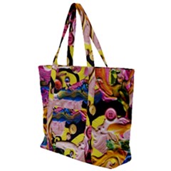 Alice Walk 1 2 Zip Up Canvas Bag by bestdesignintheworld