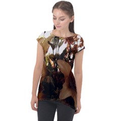 Lilies 1 1 Cap Sleeve High Low Top by bestdesignintheworld