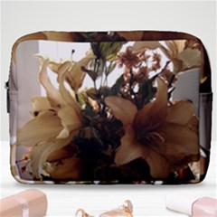 Lilies 1 1 Make Up Pouch (large) by bestdesignintheworld