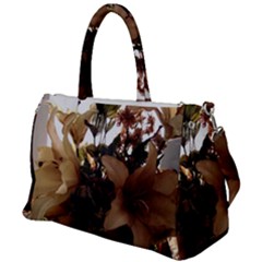 Lilies 1 1 Duffel Travel Bag by bestdesignintheworld