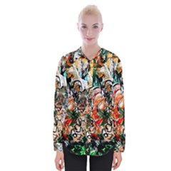 Lilies In A Vase 1 2 Womens Long Sleeve Shirt