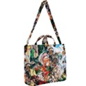 Lilies In A Vase 1 2 Square Shoulder Tote Bag View2