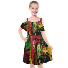 Revelation 1 10 Kids  Cut Out Shoulders Chiffon Dress by bestdesignintheworld