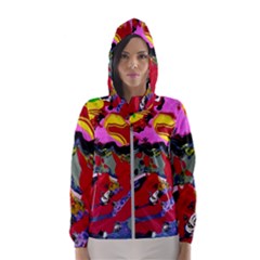 Faberge Chicken 1 1 Women s Hooded Windbreaker by bestdesignintheworld