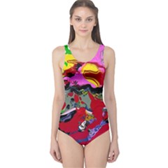 Faberge Chicken 1 1 One Piece Swimsuit by bestdesignintheworld