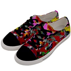 Faberge Chicken 1 1 Men s Low Top Canvas Sneakers by bestdesignintheworld