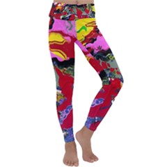 Faberge Chicken 1 1 Kids  Lightweight Velour Classic Yoga Leggings