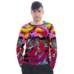 Faberge Chicken 1 1 Men s Long Sleeve Raglan Tee