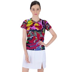 Faberge Chicken 1 1 Women s Sports Top