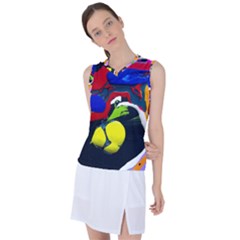 Japan Is So Close 1 1 Women s Sleeveless Sports Top