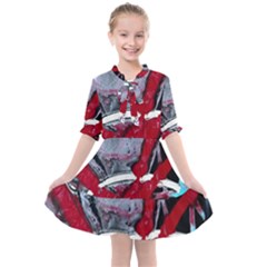 Pussy Butterfly 1 1 Kids  All Frills Chiffon Dress