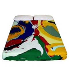 Africa As It Is 1 1 Fitted Sheet (california King Size) by bestdesignintheworld