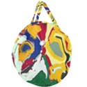 Africa As It Is 1 1 Giant Round Zipper Tote View2