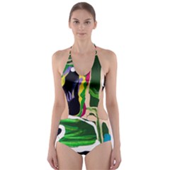 Mushroom,s Life Spin 1 1 Cut-out One Piece Swimsuit by bestdesignintheworld