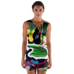 Mushroom,s Life Spin 1 1 Wrap Front Bodycon Dress by bestdesignintheworld