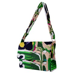 Mushroom,s Life Spin 1 1 Full Print Messenger Bag (m)