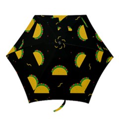 Festive Seamless Pattern With National Taco Food Mini Folding Umbrellas by Wegoenart