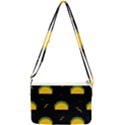 Festive Seamless Pattern With National Taco Food Double Gusset Crossbody Bag View1