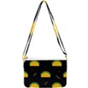 Festive Seamless Pattern With National Taco Food Double Gusset Crossbody Bag View2