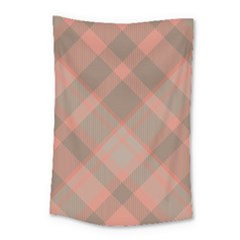 Tartan Scotland Seamless Plaid Pattern Vintage Check Color Square Geometric Texture Small Tapestry