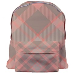 Tartan Scotland Seamless Plaid Pattern Vintage Check Color Square Geometric Texture Giant Full Print Backpack by Wegoenart