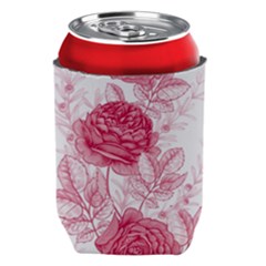 Flower Seamless Pattern With Roses Can Holder