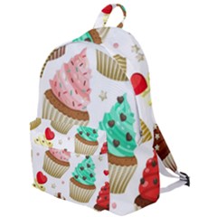 Seamless Pattern Yummy Colored Cupcakes The Plain Backpack