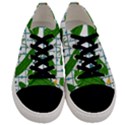 Seamless Pattern With Cucumber Men s Low Top Canvas Sneakers View1