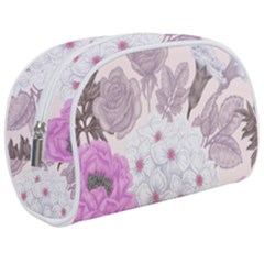 Seamless Pattern With Flowers Roses Peonies Hydrangeas Carnations Makeup Case (medium)