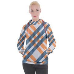 Seamless Pattern Women s Hooded Pullover