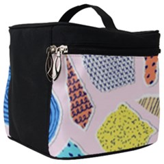 Pattern With Pieces Paper Make Up Travel Bag (big) by Wegoenart