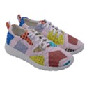 Pattern With Pieces Paper Women Athletic Shoes View3