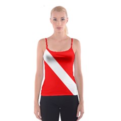 Diving Flag Spaghetti Strap Top by FlagGallery